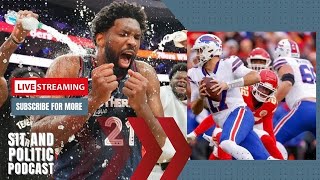 NFL Playoff Recap , Is Embiid 70 Fraudulent, Trump Makes Ron Desantis Quit , & KD Names Himself GOAT