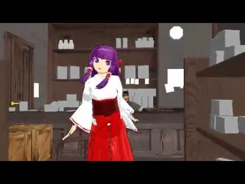 旧霊夢に「こっち向いて Baby」を踊ってもらった