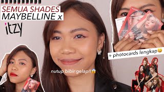 MAYBELLINE X ITZY! review   swatches lengkap ultimatte slim lipstick! DI KULIT SAWO MATANG