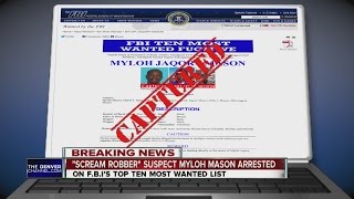 Famous Last remaining 'Scream' bank robbery suspect, Myloh Mason, arrested in Thornton Profile