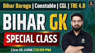 Bihar Daroga | Constable | CGL | TRE 4.0 | Bihar GK Special | Bihar GK ka Mahasangram 🔥 | Chetan Sir