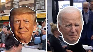 Watch: Trump Vs Biden In Public