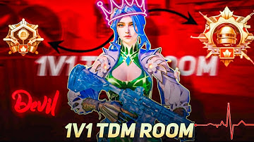 1V1 CHALLENGE WITH CONQUEROR PLAYER II PUBG BGMI FULL VIDEO 1V1 ROOM IN BGMI II #video #pubgmobile