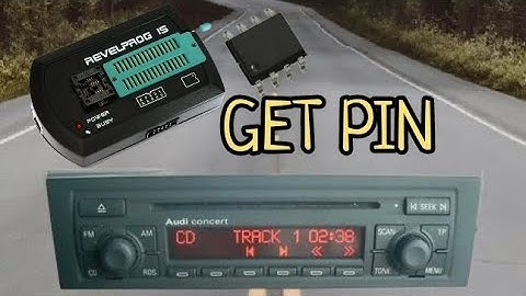 Radio Audi A3 Concert 2 Decoding PIN CODE / input code / Jak odblokować safe  1