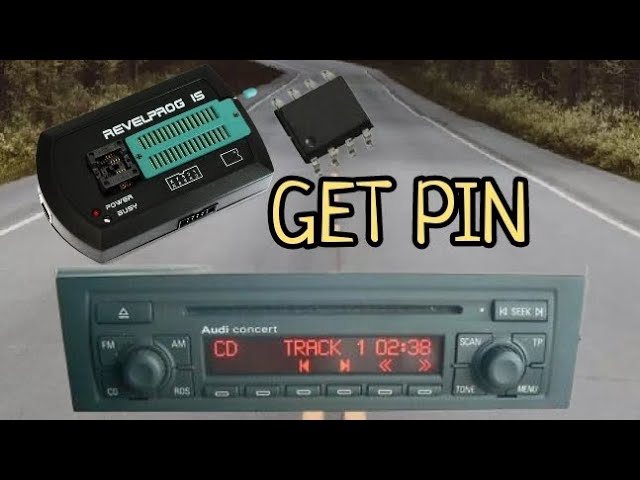 Radio Audi A3 Concert 2 Decoding PIN CODE / input code / Jak