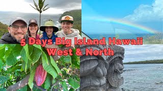 Big Island of Hawaii Travel Vlog | West & North Island