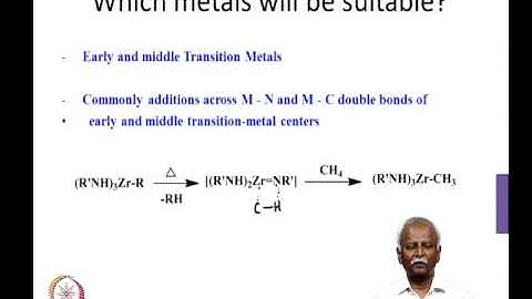 Mod-08 Lec-37 C-H activation