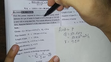 hydraulics / fm | Lect 06 | hydraulic pump | solved numerical | arya engineering academy | abhi sir