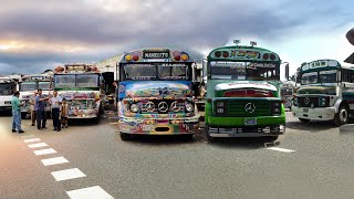 Buses #Clásicos de #ElSalvador, #Mercedes Benz 1113, 1313, & 1114 años #2000s