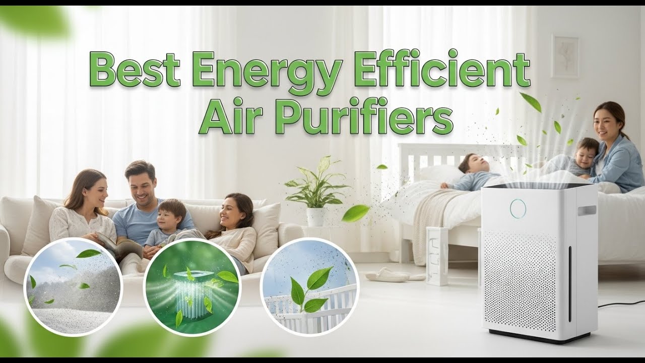 ✅ TOP 5 Best Energy Efficient Air Purifiers for Every Home & Budget