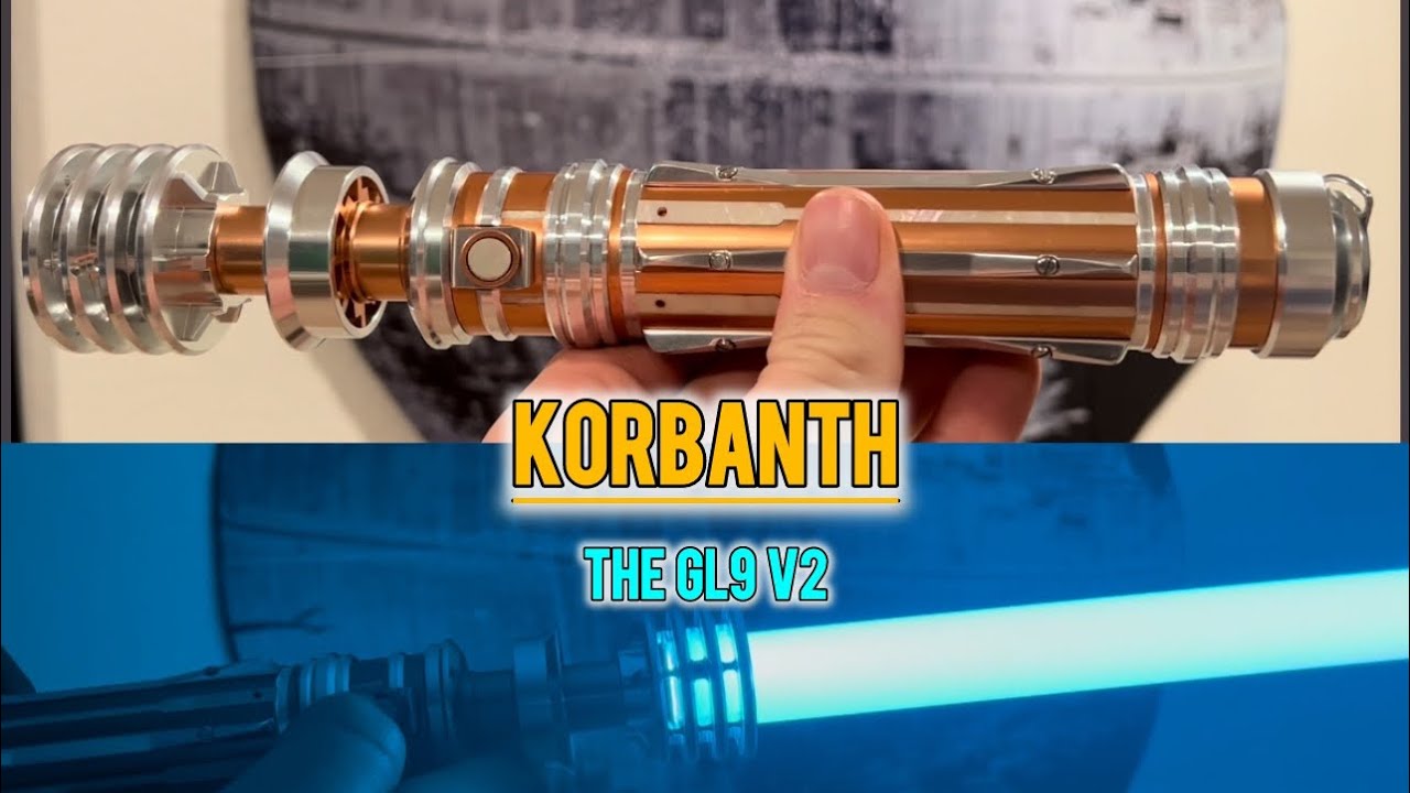 カスタムセーバー 空ヒルト korbanth GL9 レイア・オーガナ Leia Organa Lightsaber | GL9 V2 Saber | Korbanth Sabers