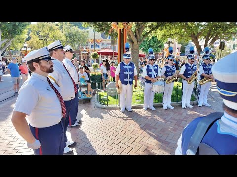 Patriot Day At Disneyland - Walt Disney Animatronic & Plaza Inn / Honoring America With Flag Retreat