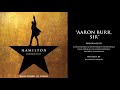 Aaron Burr Sir From HAMILTON
