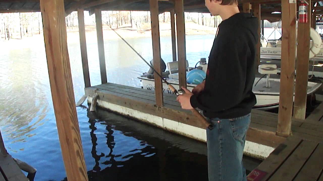 Pitching Boat Pitching Boat Docks with a Hack-Attack Jig - YouTube
