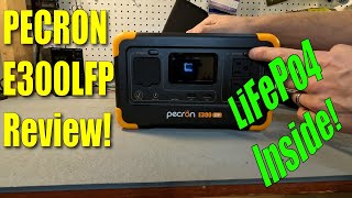 PECRON E300LFP Review.  Much to like about this portable power station!