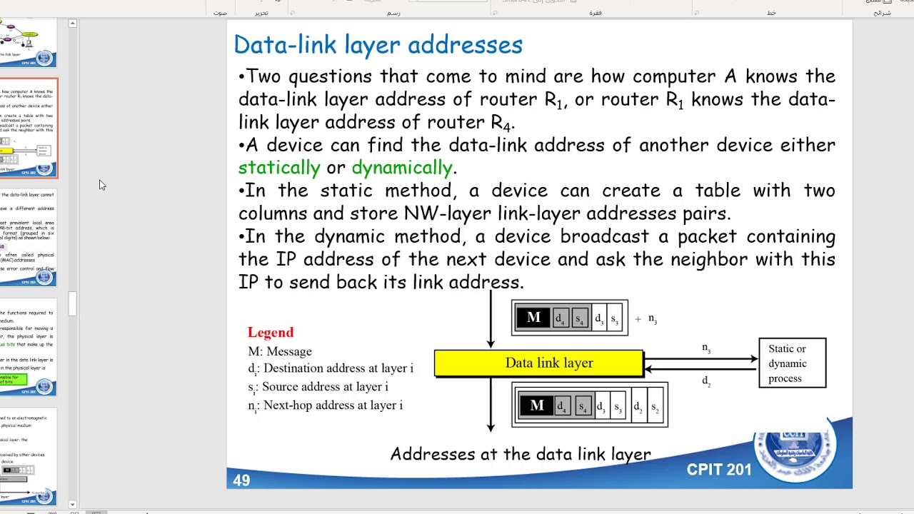 ch6 6.3 - Data link layer - YouTube