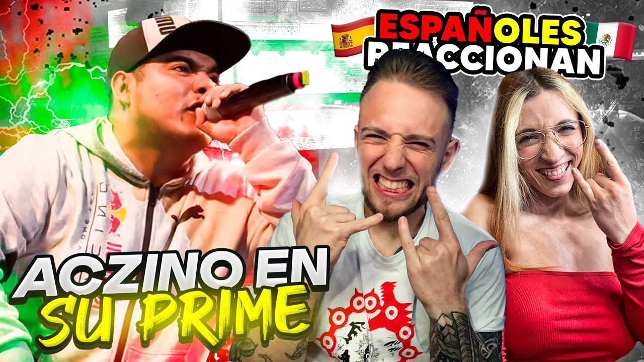 ESPAÑOLES REACCIONAN a 40 RESPUESTAS de ACZINO PRIME 🇲🇽 🤯 ¿es el mejor?