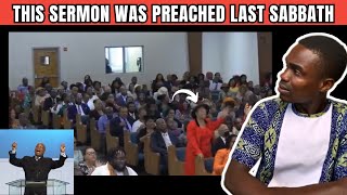 This sermon was preached last sabbath 