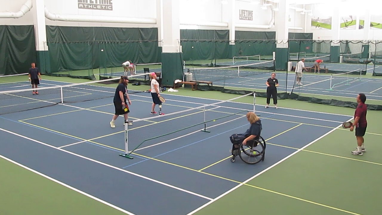 2018 TX Open Pickleball Wheelchair/Prosthetics Exhibition YouTube