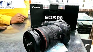 Canon EOS-R8 4K Mirrorless Camera | Unboxing #Canon #rflenses #photographyblogs #youtube |