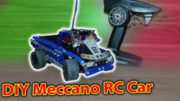 We made this Meccano Car RC and it