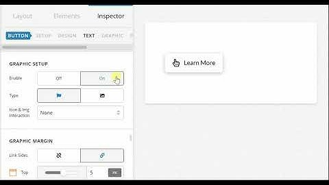 Cornerstone Button Element Icon Above Text