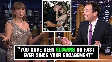 Taylor Swift Glows with Confidence After Travis Kelce’s Proposal — Jimmy Fallon REVEALS.