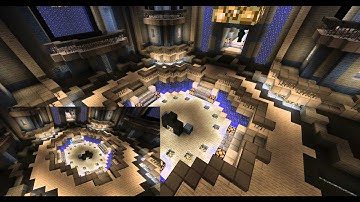 4 Hour Minecraft Server Spawn Time Lapse [Watch in 1080p]