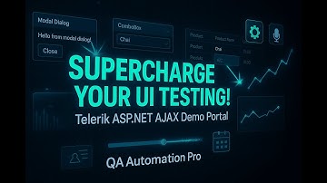 🚀 The ULTIMATE Test Playground for UI Automation | Telerik ASP.NET AJAX Demos 💥🔥