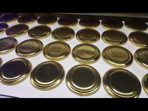 UV პრინტერით ქილის თავსახურებზე ბეჭდვა