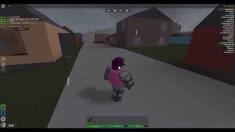 [Roblox Apocalypse Rising] Hacker Exposed.