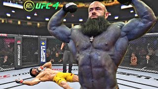 PS5 | Bruce Lee vs. Crazy Blacrout (EA Sports UFC 4) screenshot 5