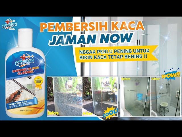 MUST HAVE !!! PEMBERSIH KERAK KACA SHOWER (SHOWER GLASS CLEANER) MASA KINI