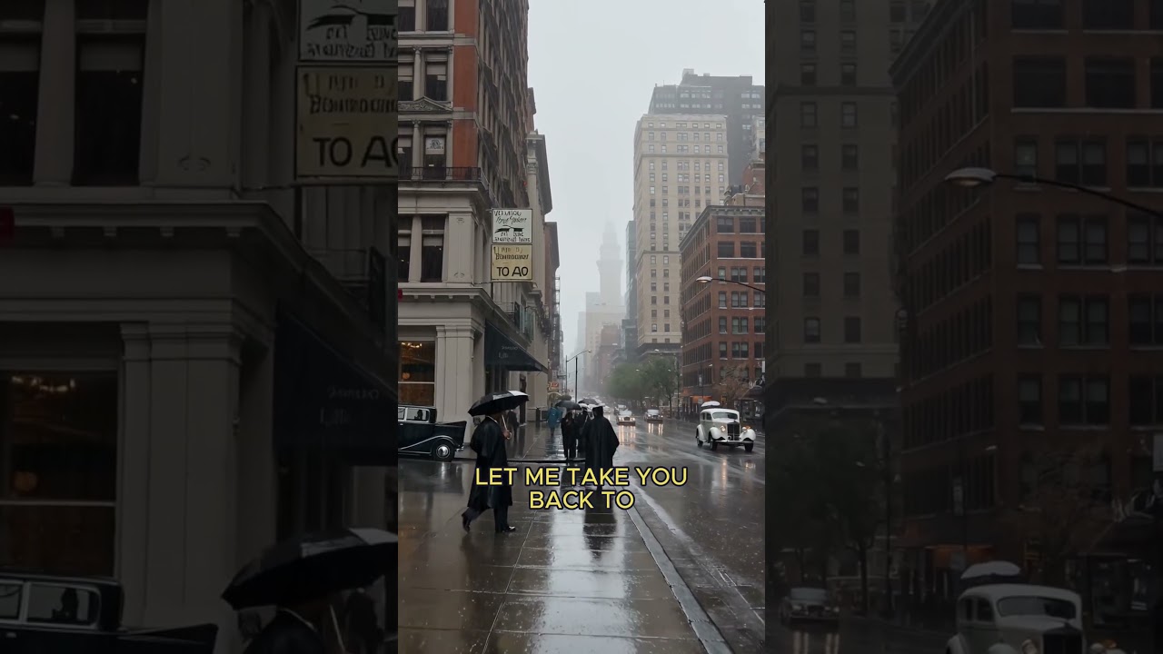 Seattle 1940s | Rainy day
