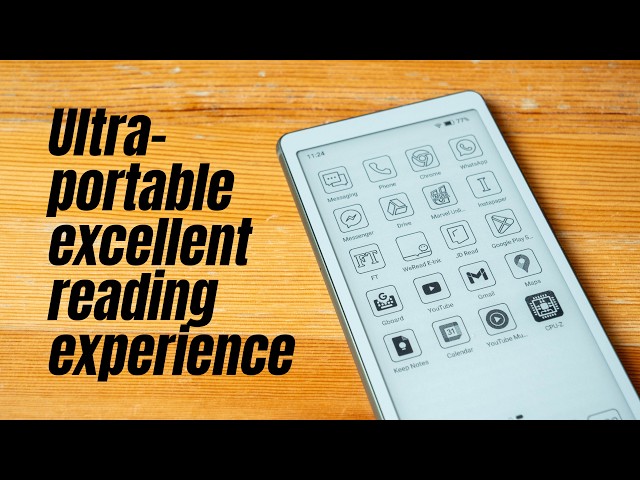 Viwoods Aipaper Reader (review): Awesome BW e-ink screen - YouTube