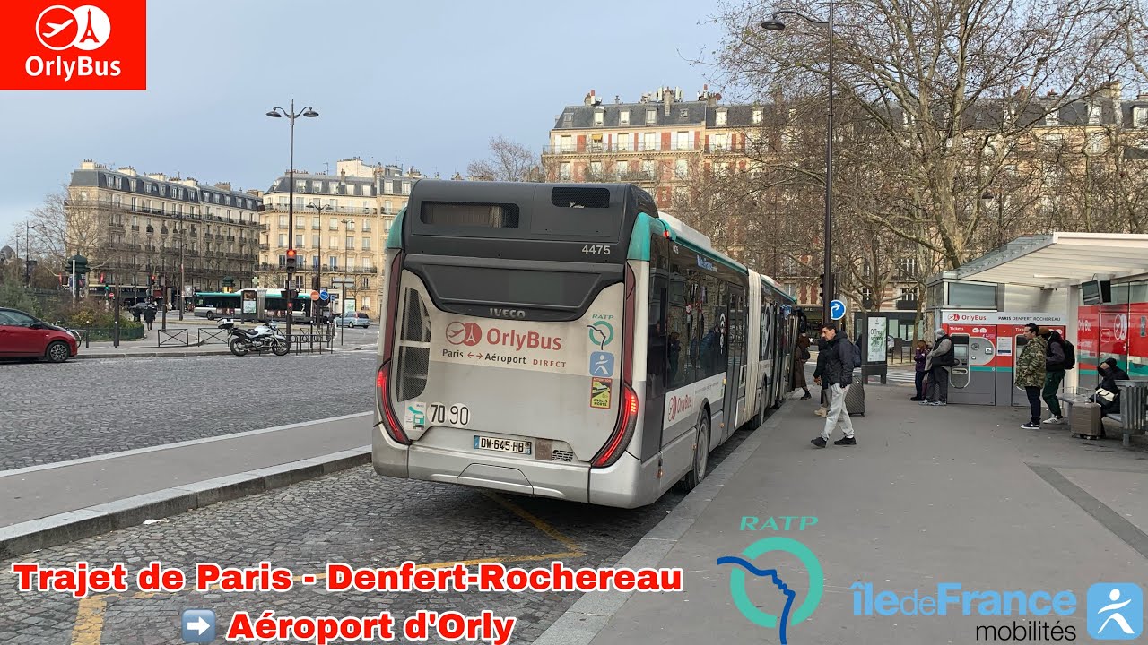 🚍OrlyBus (RATP) : Trajet à bord d’un Iveco Urbanway 18 N°4465 (Toute la ligne) #ratp #idfmobilités