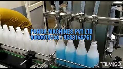 SANITISER FILLING MACHINE, SANITIZER BOTTLE FILLING CAPPING LABELING MACHINE