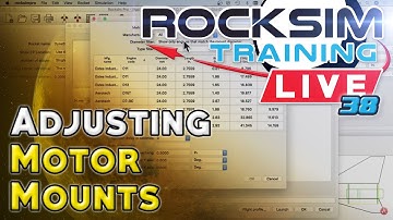 Design a Model Rocket in RockSim