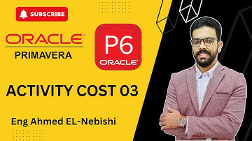 How To Insert Activity Cost From BOQ To Primavera P6 - Part 03 - تحميل التكاليف