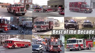 Fire Trucks Responding: Best of the Decade [2010s Compilation]