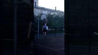 Backboard dunk