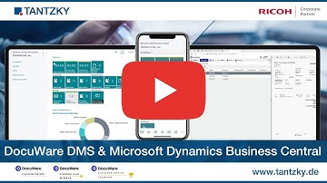 Digitaler Rechnungseingang mit Microsoft Dynamics Business Central & DocuWare Dokumenten-Management