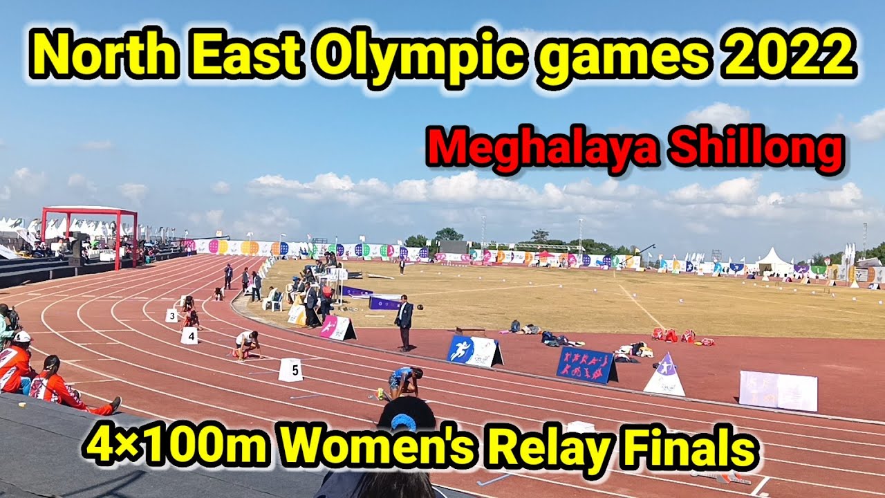 4×100M Women's Relay Final 2nd North East Olympic games 2022