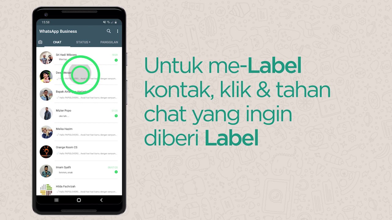 Whatspp Labels Tutorial Whatsapp Business : Membuat Label - YouTube