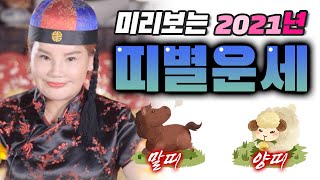 미리보는 2021년 말띠 양띠 띠별운세  [ 90년생 78년생 66년생 54년생 / 91년생 79년생 67년…