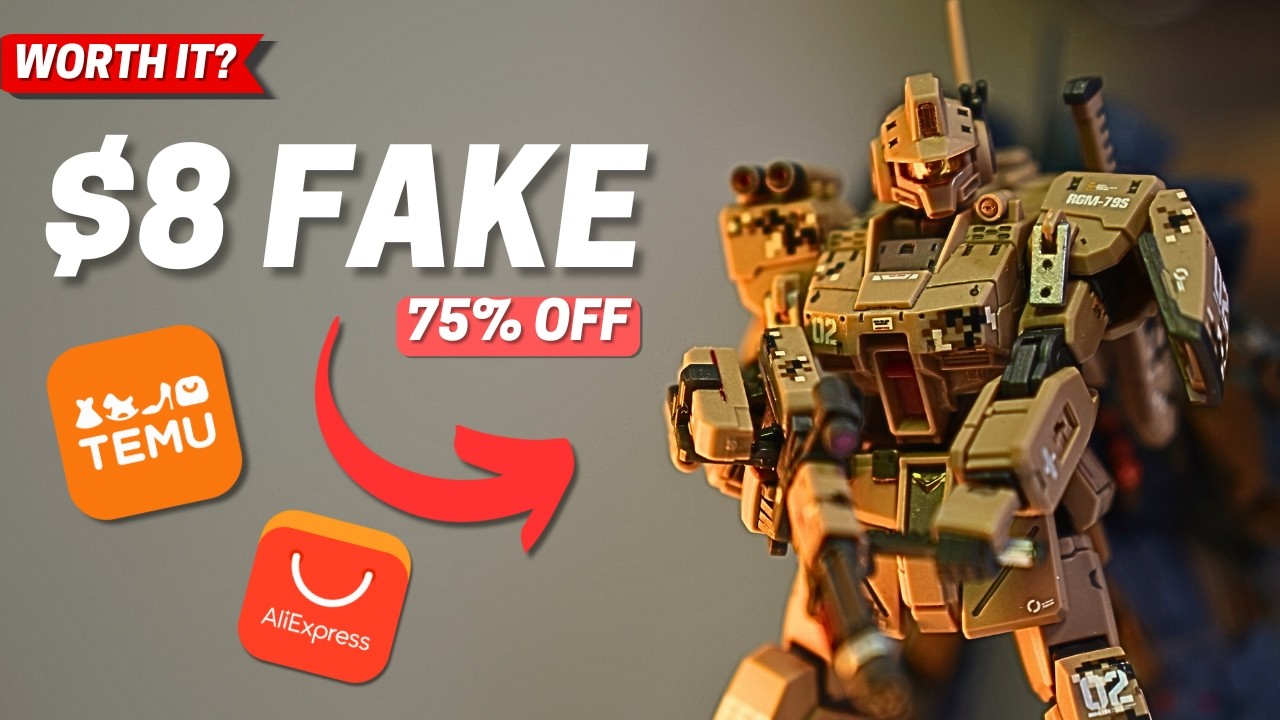 I Bought a $8 Fake Gunpla… It's Better?!