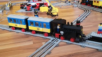 Lego 12v Train: Lego Set 7710 with old 12v Motor.