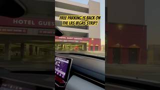 Did Resorts World Vegas Really Start Up Free Parking Again? #free #lasvegas #podcast #viralshort