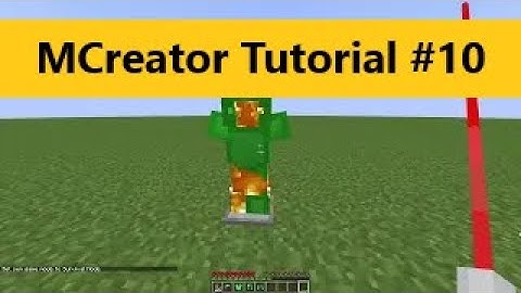 #10 MCreator Tutorial | How to do an Blockbench 3d Item Model and make a Working Lightsaber!