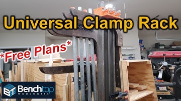Clamp Rack // FREE PLANS // Strong and Simple // Quick & Versatile / EP61